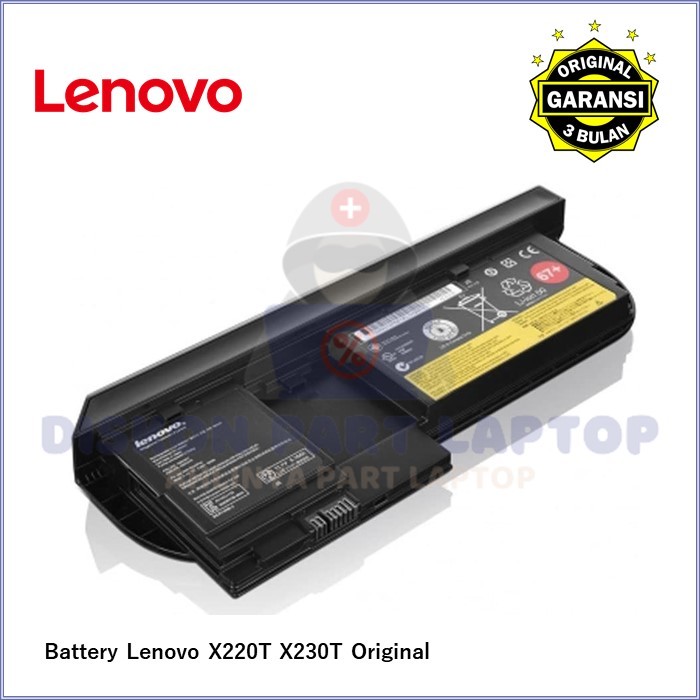 Baterai Lenovo Thinkpad X220 X220 X230 X230i Tablet X220T X230T