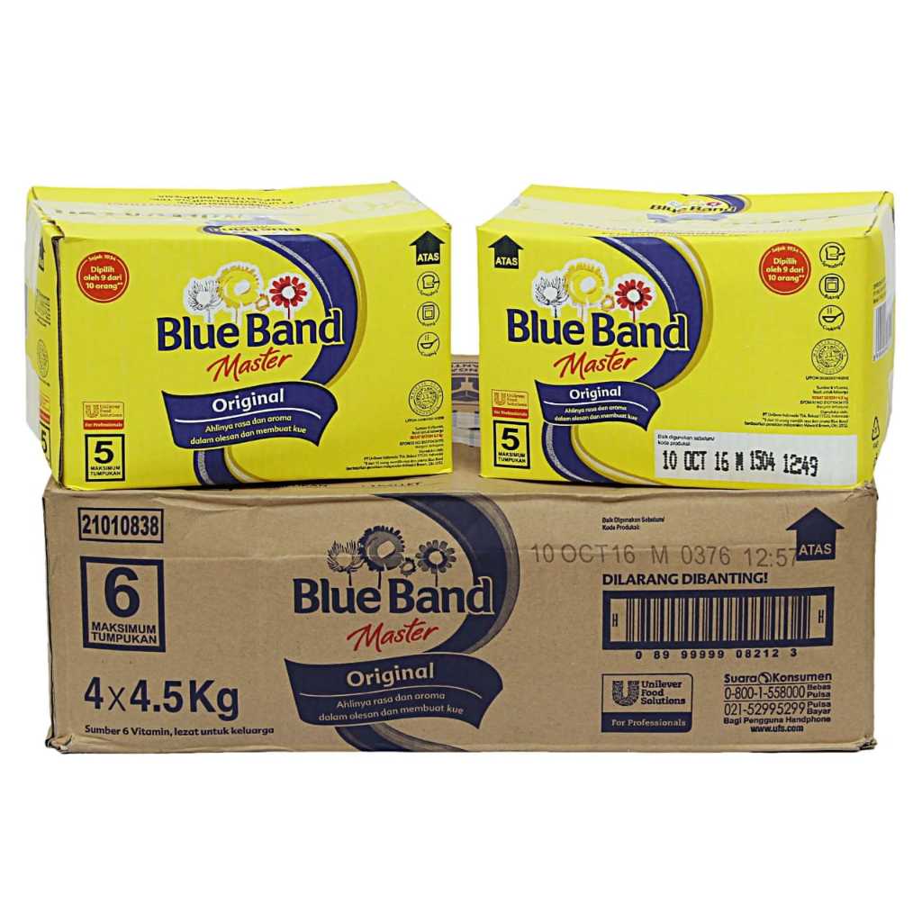 Mentega BlueBand 4.5kg ( Dus 4 Pak ) [ Original ]