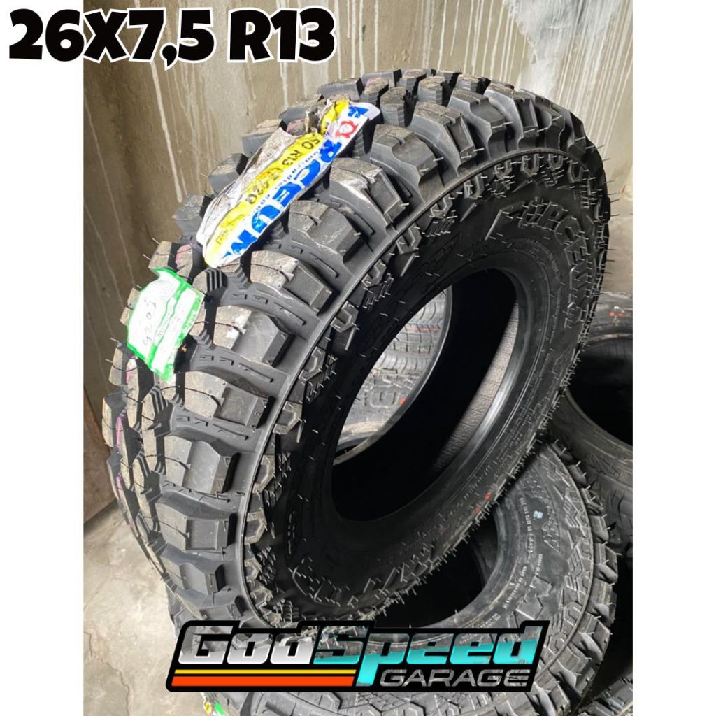 Ban cangkul R13 ukuran 26X7,5 untuk pickup merk forceum MT08 awet murah