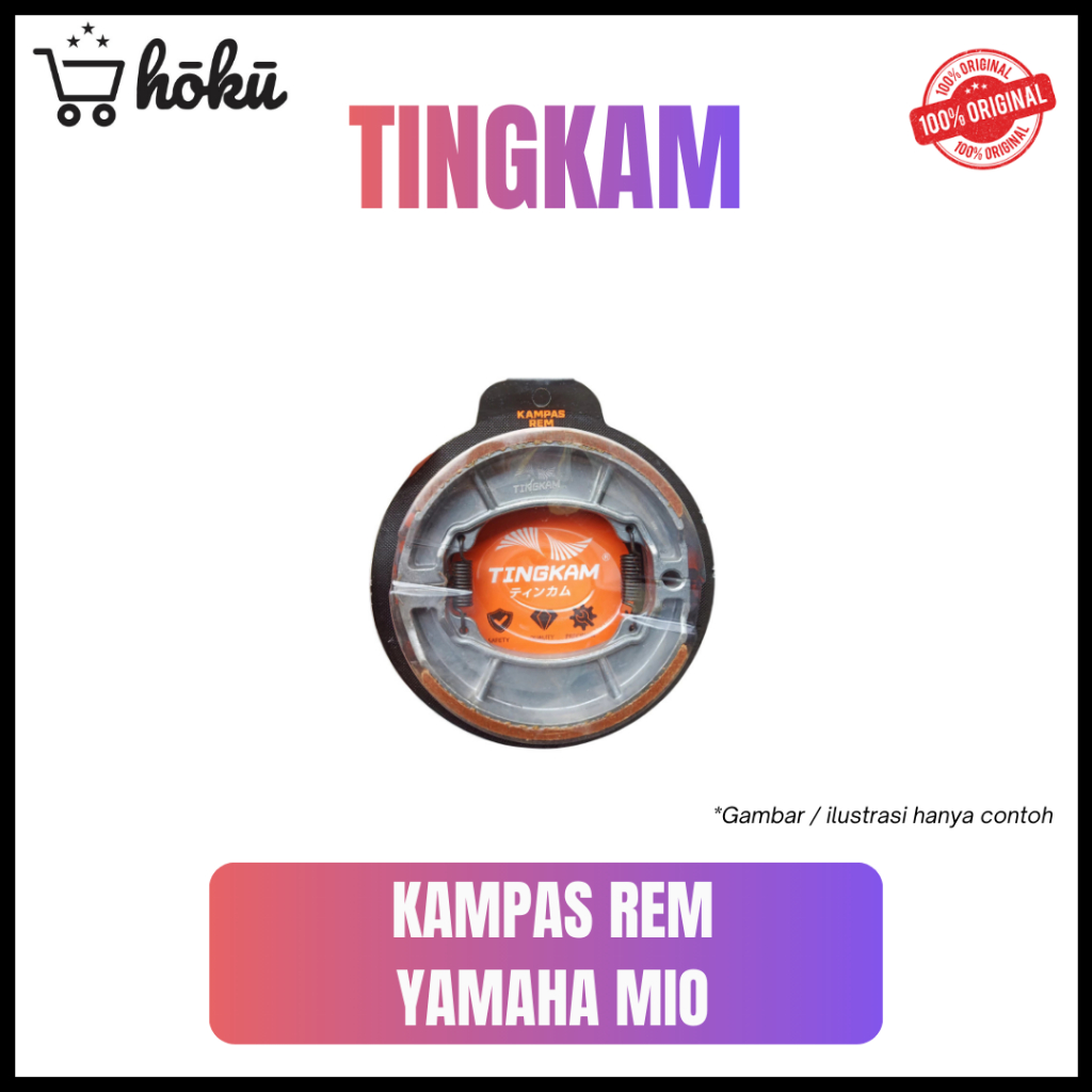 KAMPAS REM BELAKANG MIO TINGKAM / KAMPAS REM TROMOL MIO TINGKAM
