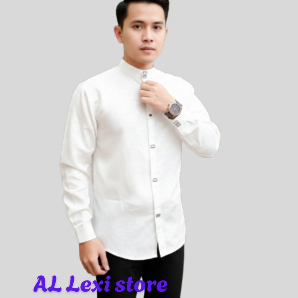 baju koko sultan lengan panjang