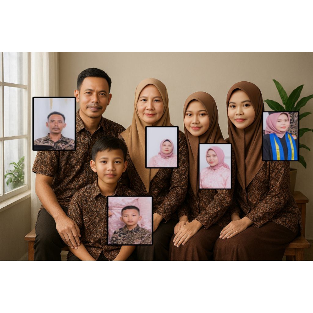 Jasa Edit Foto Keluarga