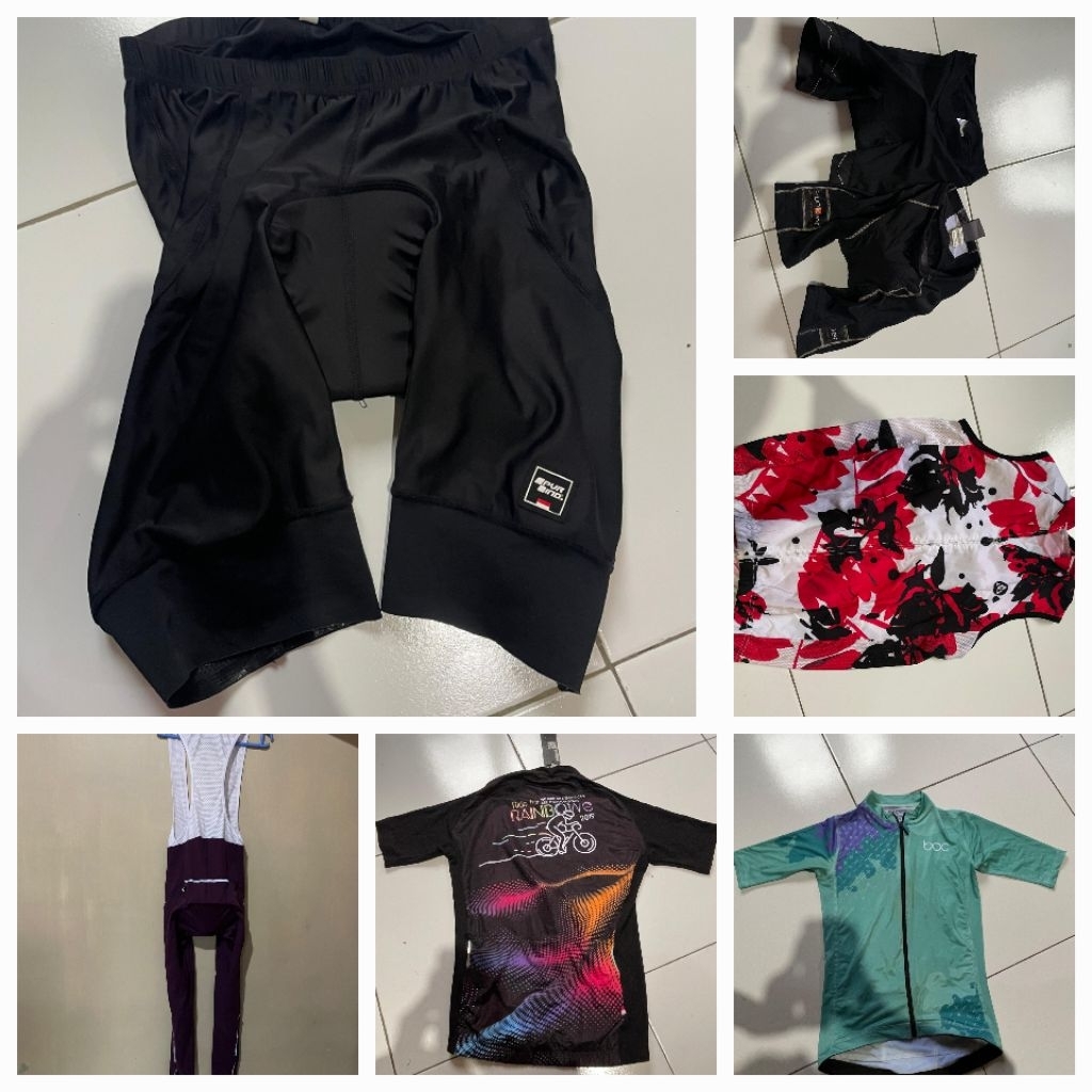 jersey sepeda dan bib sepeda