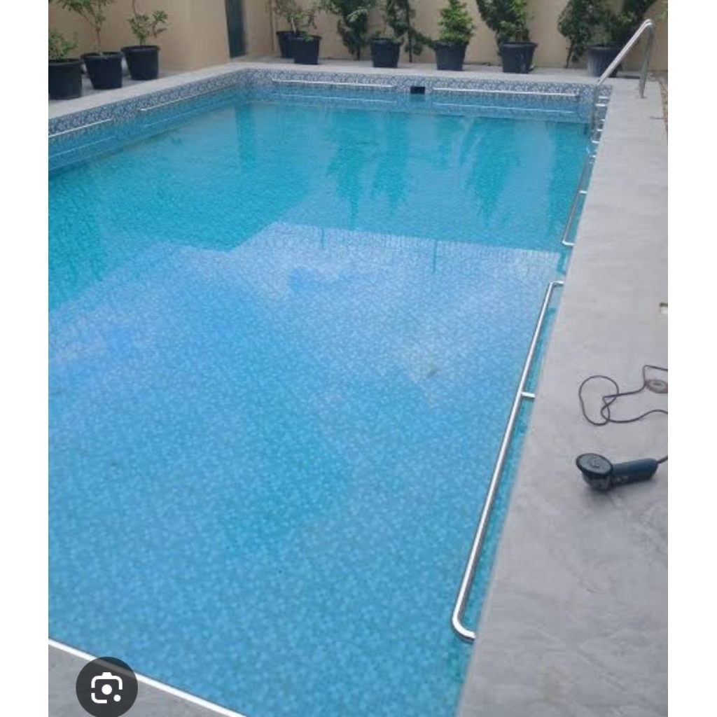 pegangan stainless kolam rentang stainless 304 varian ukuran 2,5 m/pegangan stainless tangga