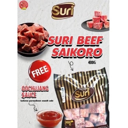 SURI BEEF SAIKORO 400 gr- TOKO DAGING NUSANTARA