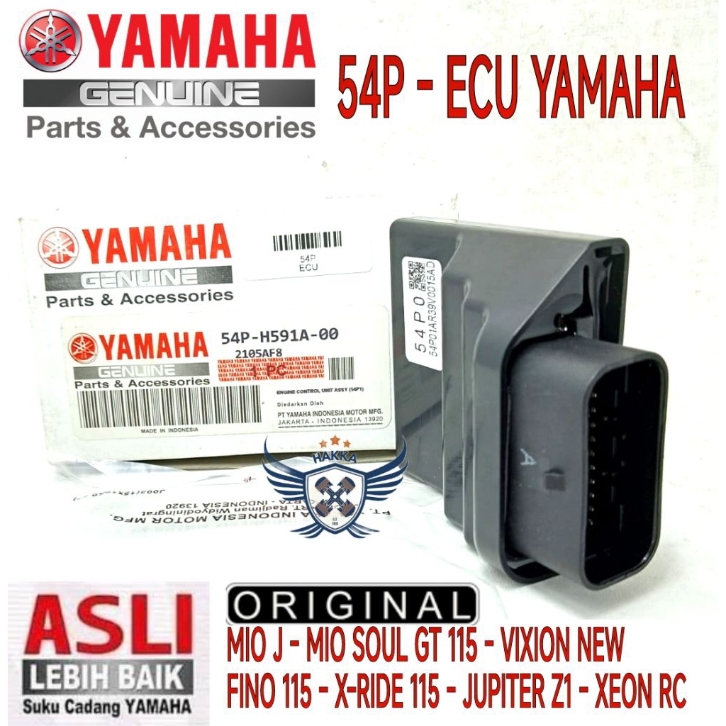 2PH ORIGINAL ECU YAMAHA MIO M3, ECU YAMAHA MIO SOUL GT 125, ECU YAMAHA MIO GT, ECU YAMAHA FINO 125, 