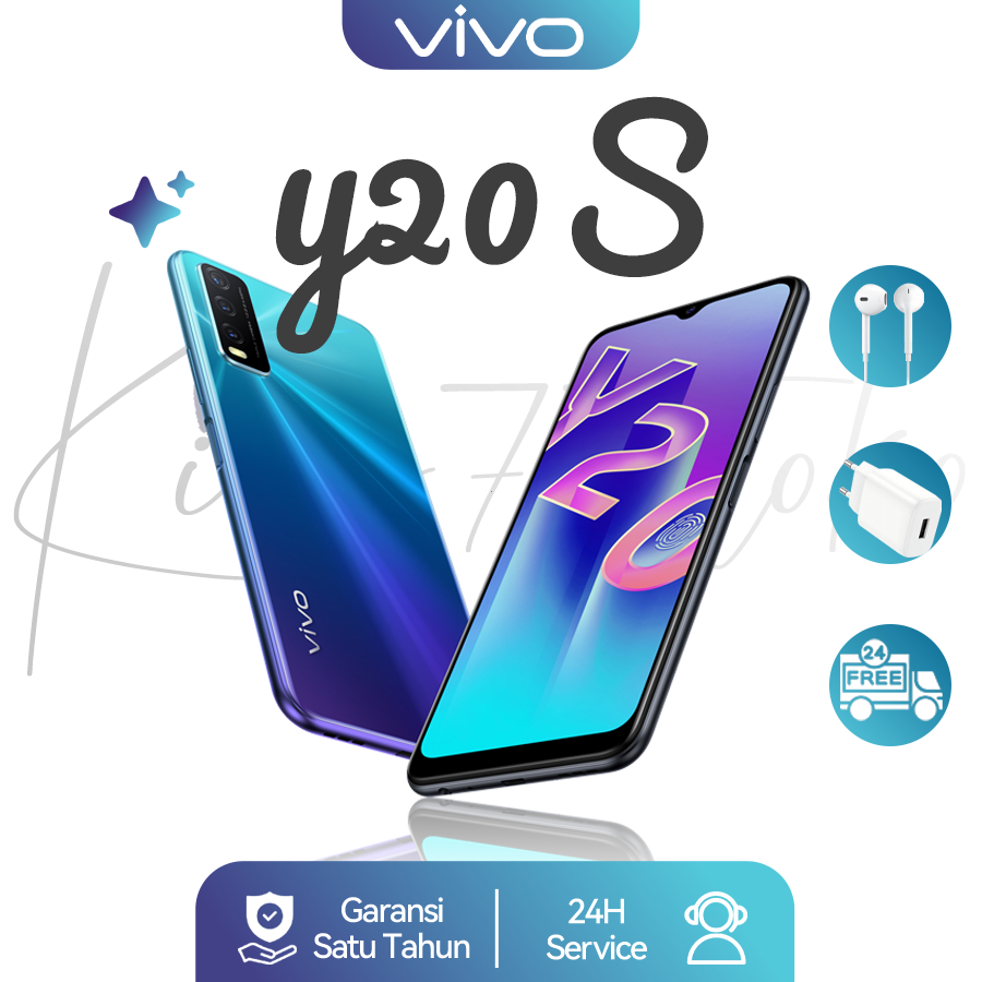 VIVO Y20S SMARTPHONE BERGARANSI 12 BULAN 6/128