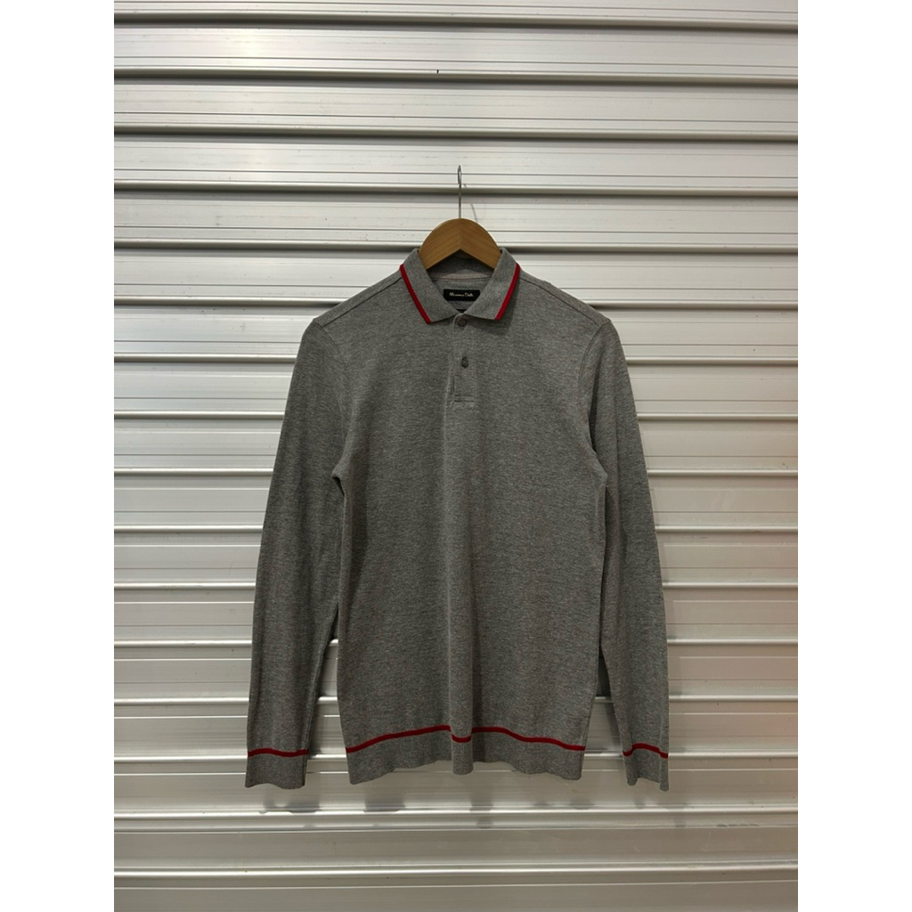 MASSIMO DUTTI POLO TANGAN PANJANG PRIA
