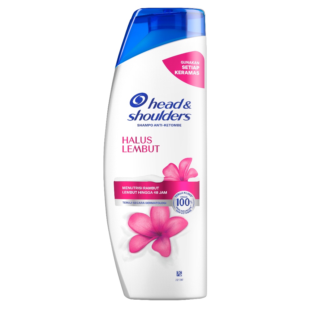 Head & Shoulders Pink Halus Lembut 300ml 300 ml Shampoo Anti Ketombe
