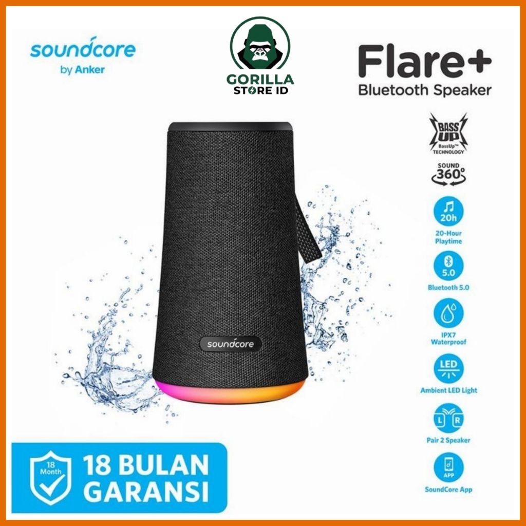 Speaker Bluetooth Soundcore Flare Plus - A3162