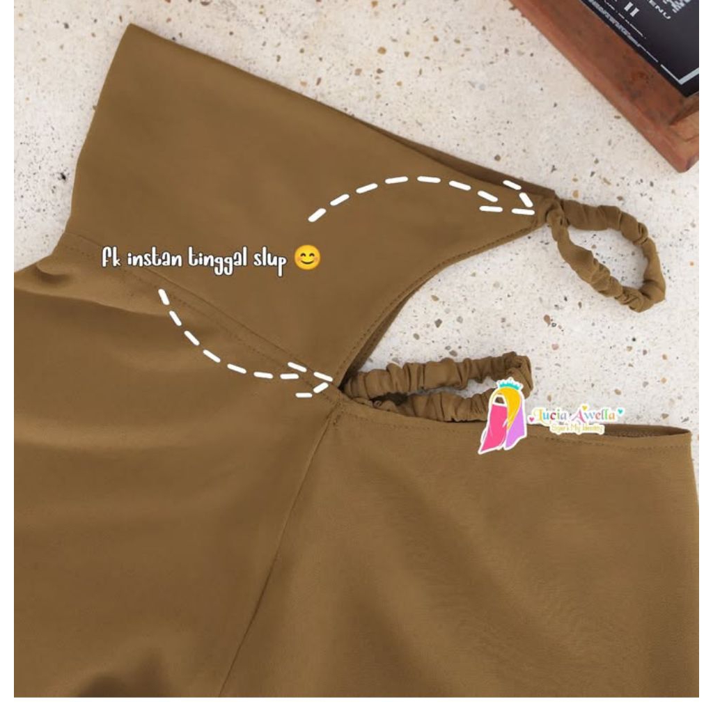 set gamis Lucia awella