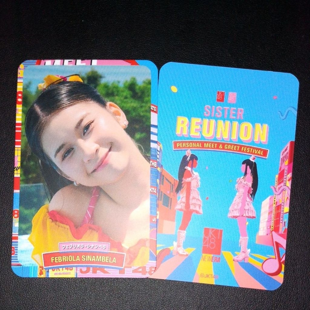 photocard sister reunion jkt48