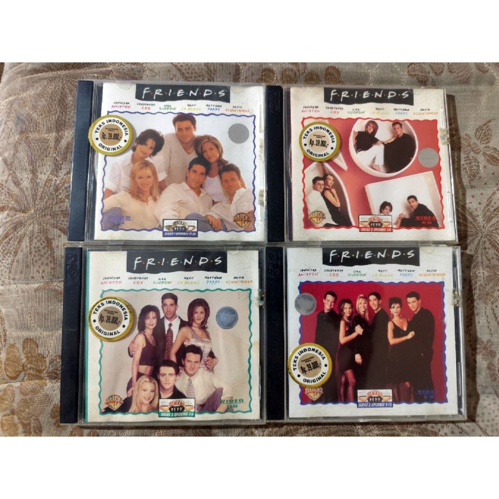 VCD Film FRIENDS Original Bekas 17 VCD