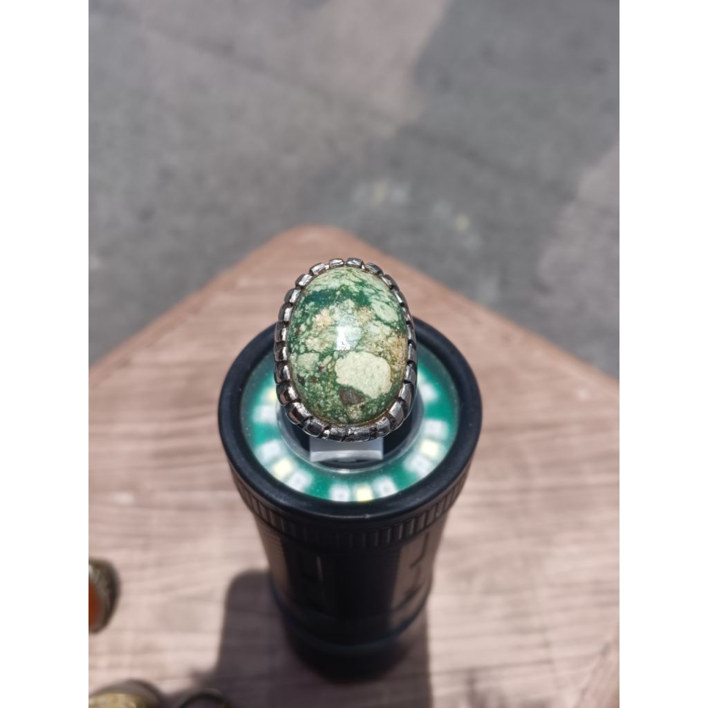 batu akik PANCAWARNA hijau GARUT