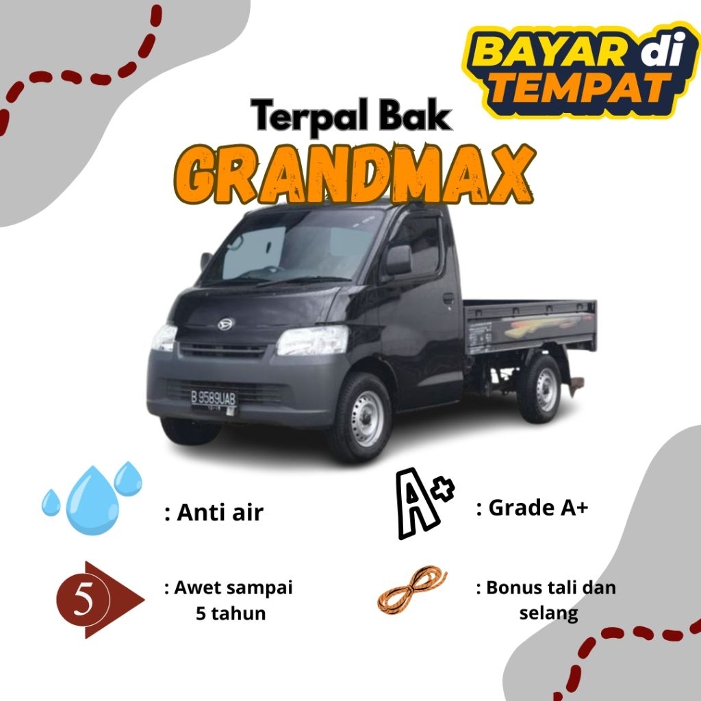 terpal Bak pick up grandmax berkualitas