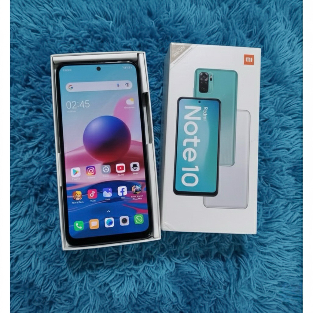 Xiaomi Redmi Note 10 Ram 4/64Gb Second Original Ex Garansi Resmi Murah Kualitas Terbaik / Hp Android