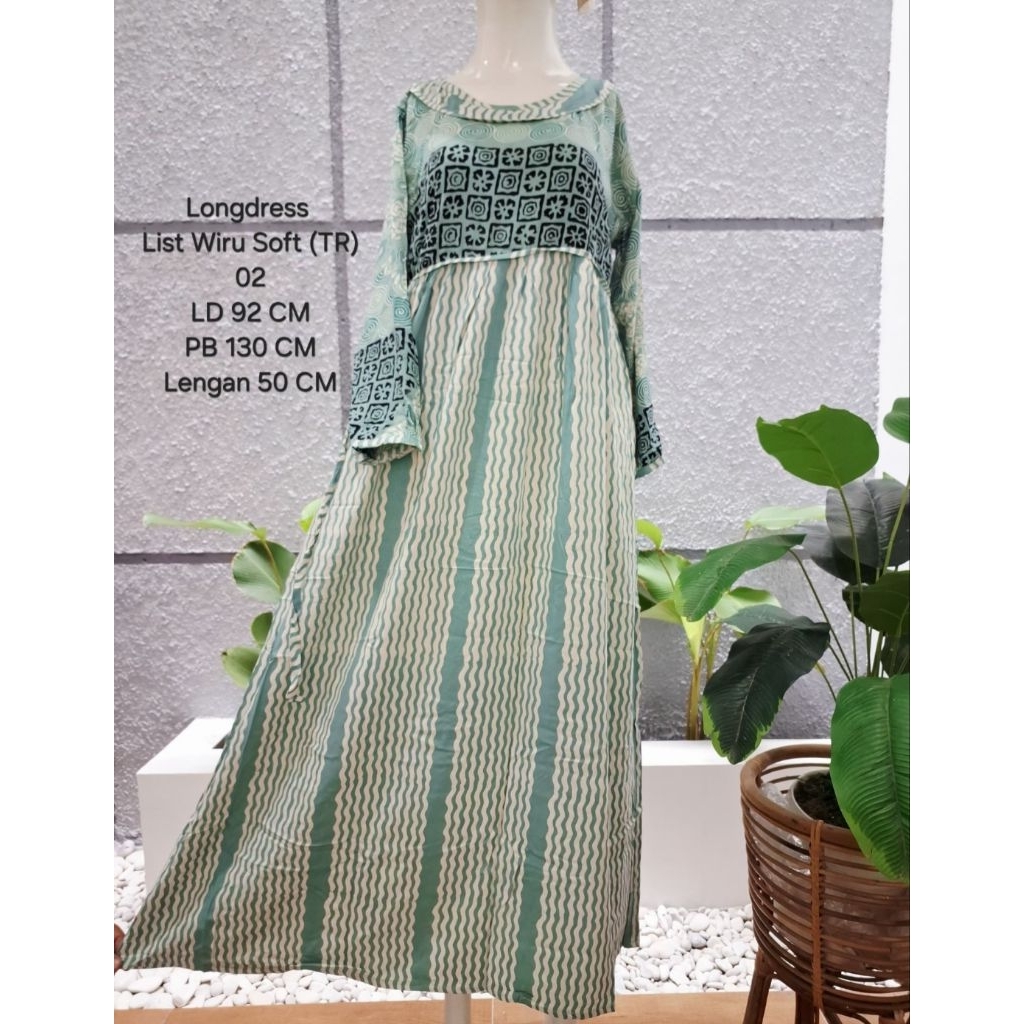 HUZA Longdress Ori By HUZA Batik Pekalongan