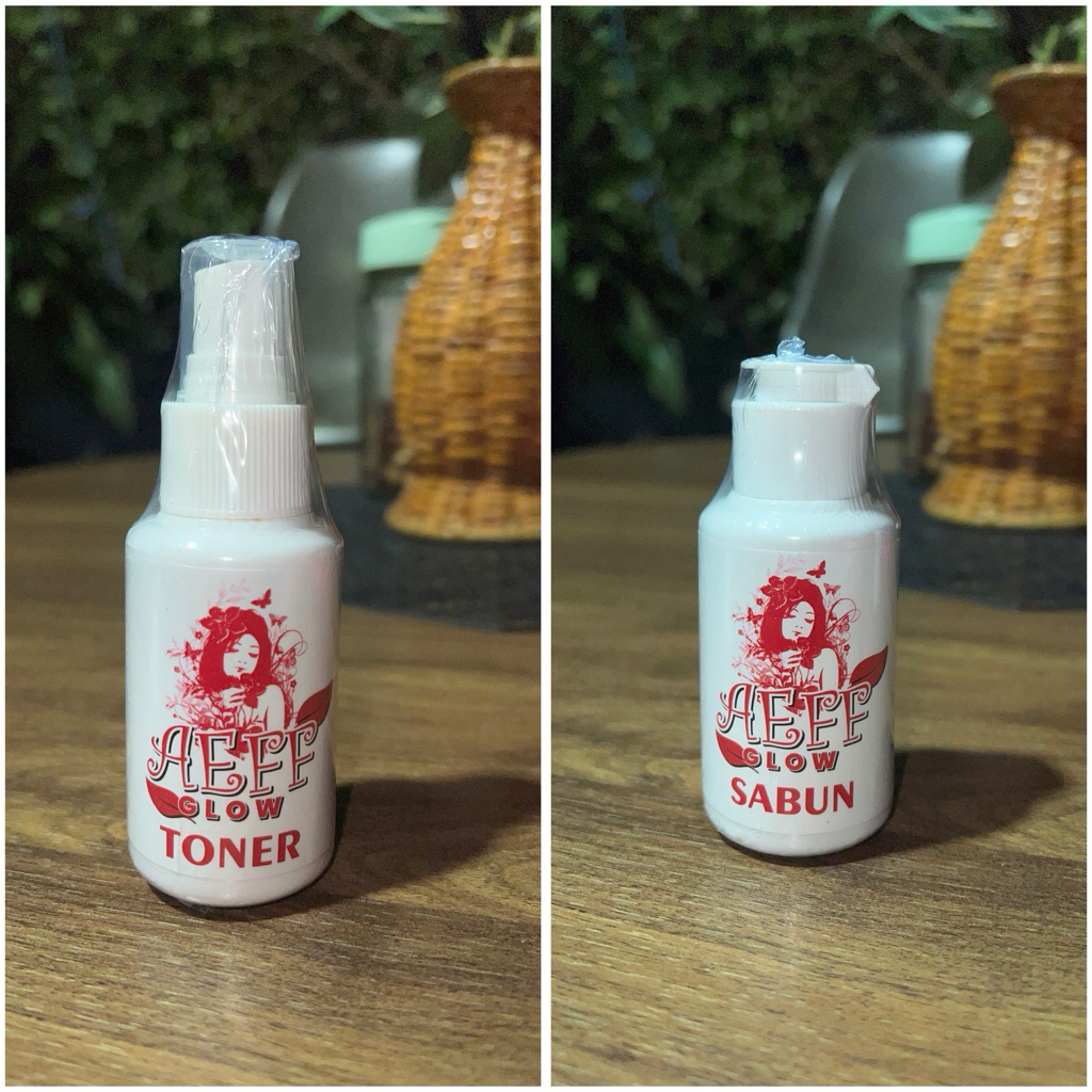 Sabun/ Toner Wajah by Cream AEF Kemasan Baru BPOM (Isi tetap sama dengan kemasan lama)
