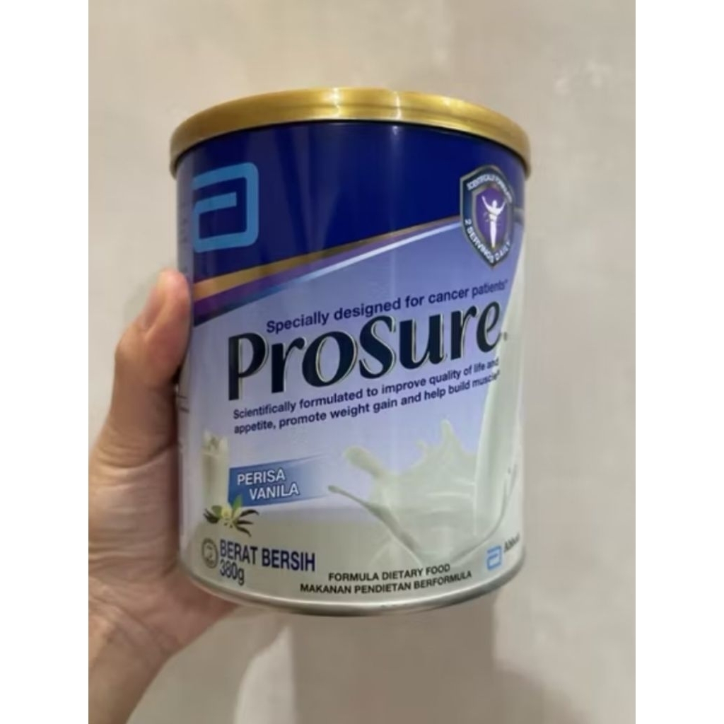 Susu Prosure Vanila Abbott 380grm *Cancer Patients* [Exp. 2027]