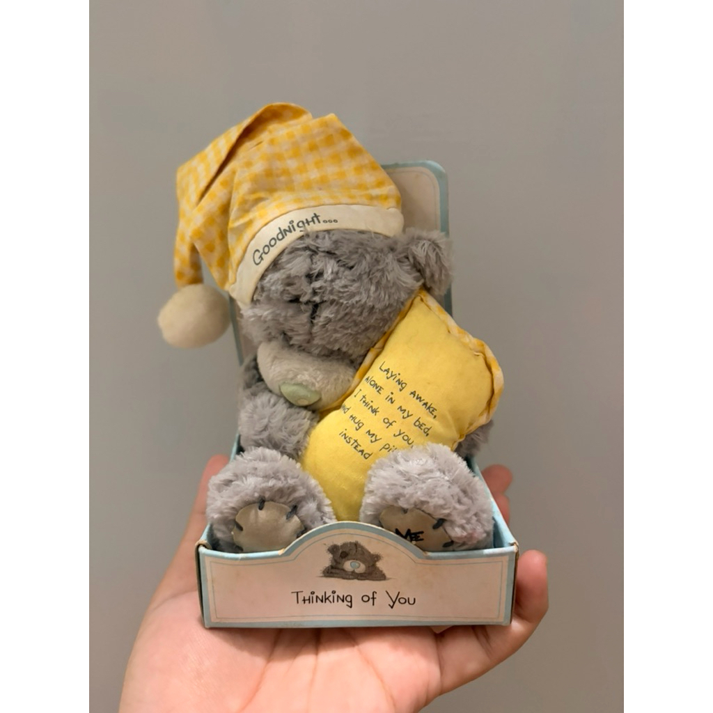 [BARU] Boneka kado/koleksi Teddy tatty Me to you goodnight original