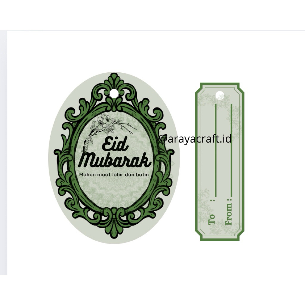 Hang Tag Hampers Lebaran