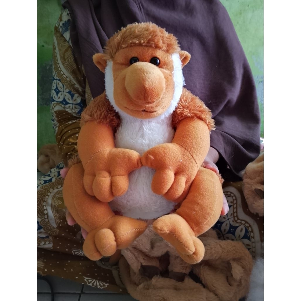 Boneka Bekantan lucu murah Boneka Monyet Bekantan