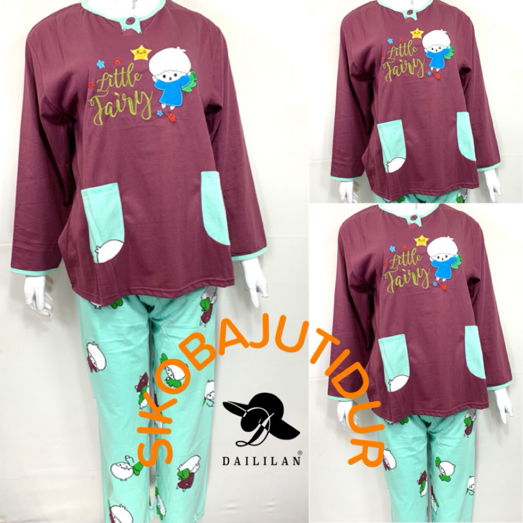 DAILILAN - 1. PP Daililan Standar Dewasa | Baju Tidur Daililan Wanita Dewasa | Piyama | Cod