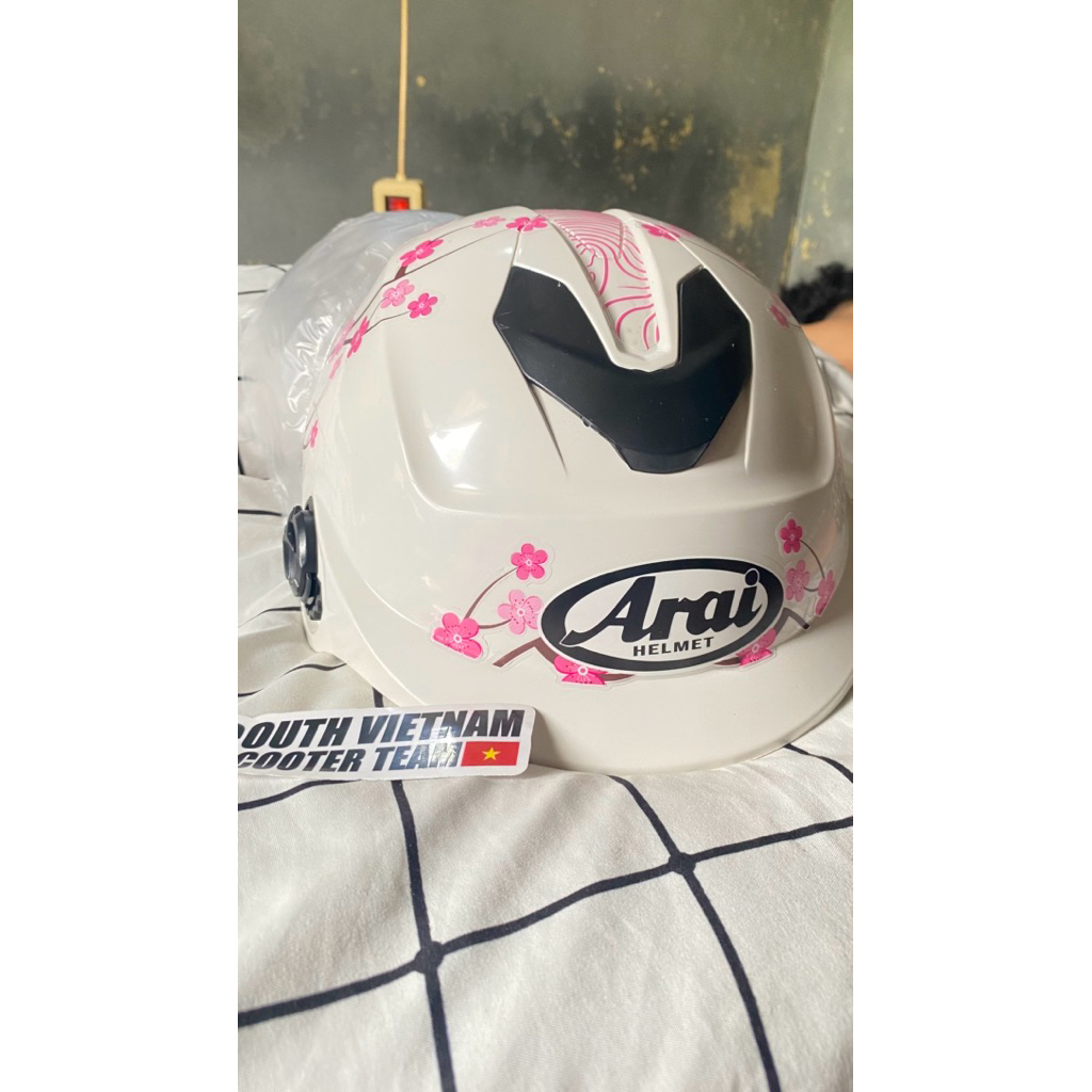 Helm H2C Index Honda Thailand - Desain Unisex, Visor Pendek Bening, Nyaman Dipakai