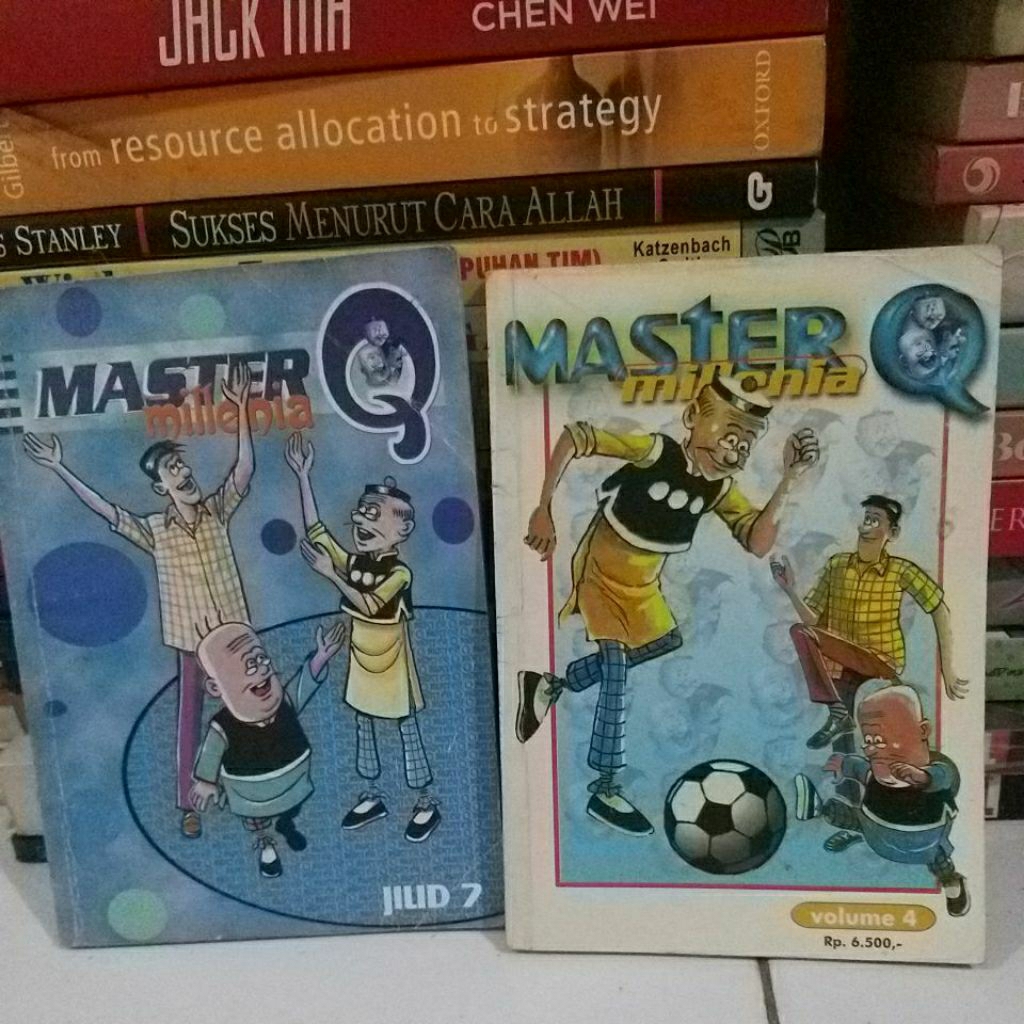 Komik Master Q millenia cabutan 4 dan 7