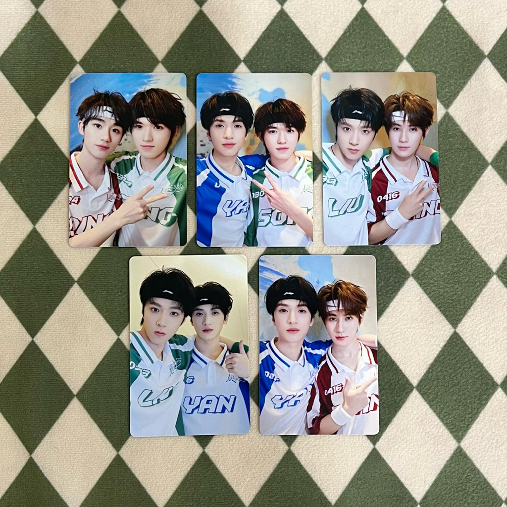 [Ready Stock] PC Photocard Official Teens in Times TNT Gen 2 Summer Games Yundonghui Ding Chengxin S