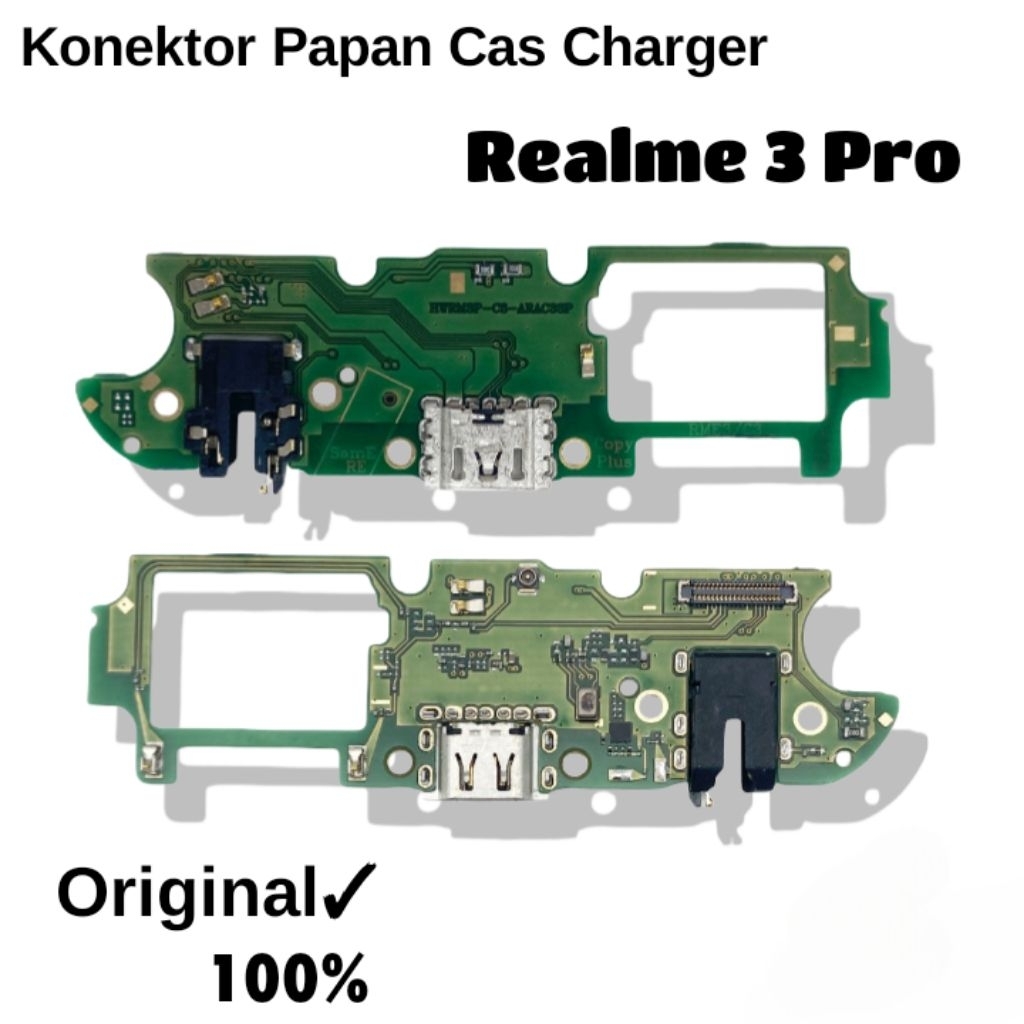 Konektor papan cas charger realme 3 pro original