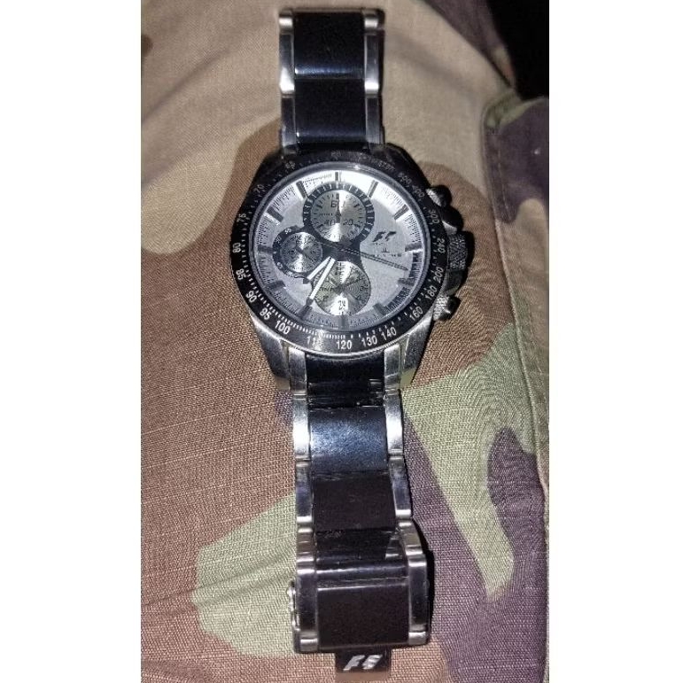 Jam JACQUES LEMANS F1 Edition F-5208 kolpri Bekas 95% mulus