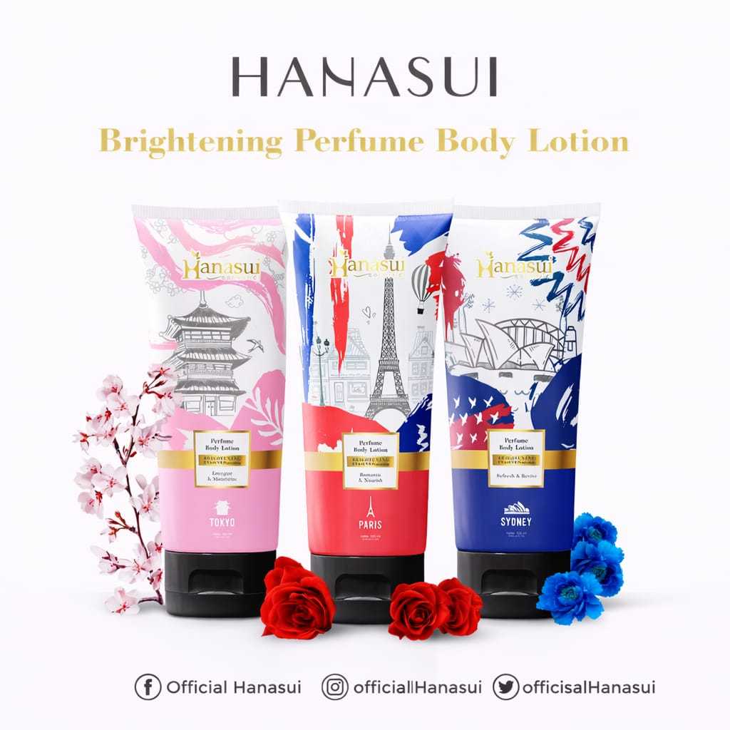 MULTIPRO88 BODY LOTION PARFUME HANASUI / NEW BODY LOTION PARFUME ORIGINAL