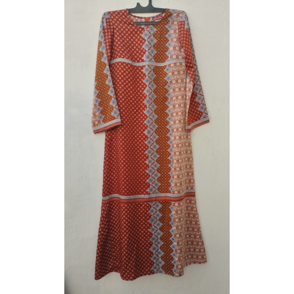 Rania Dress Gamis Zerina Banu Baru Belum Pernah Dipakai Hanya Tag Lepas