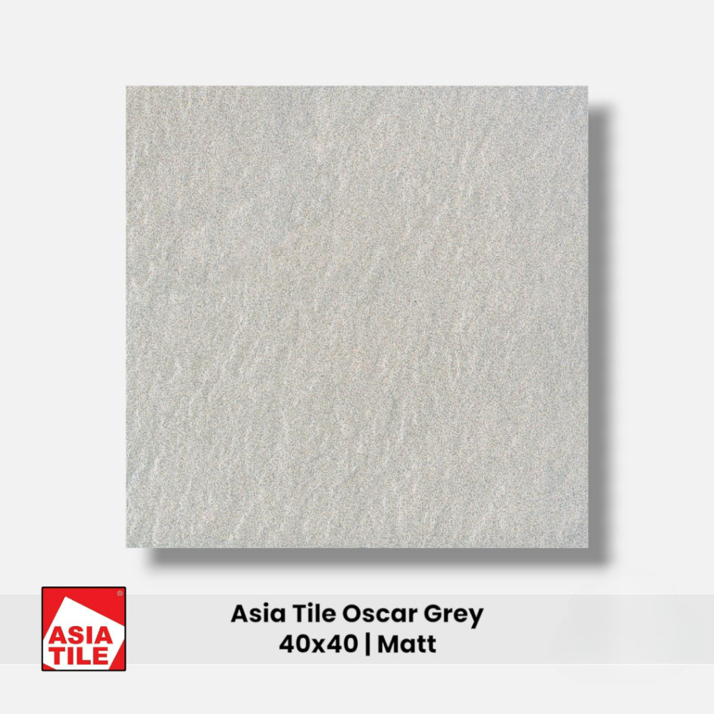 Asia Tile Keramik Lantai 40X40 Oscar Grey KW1