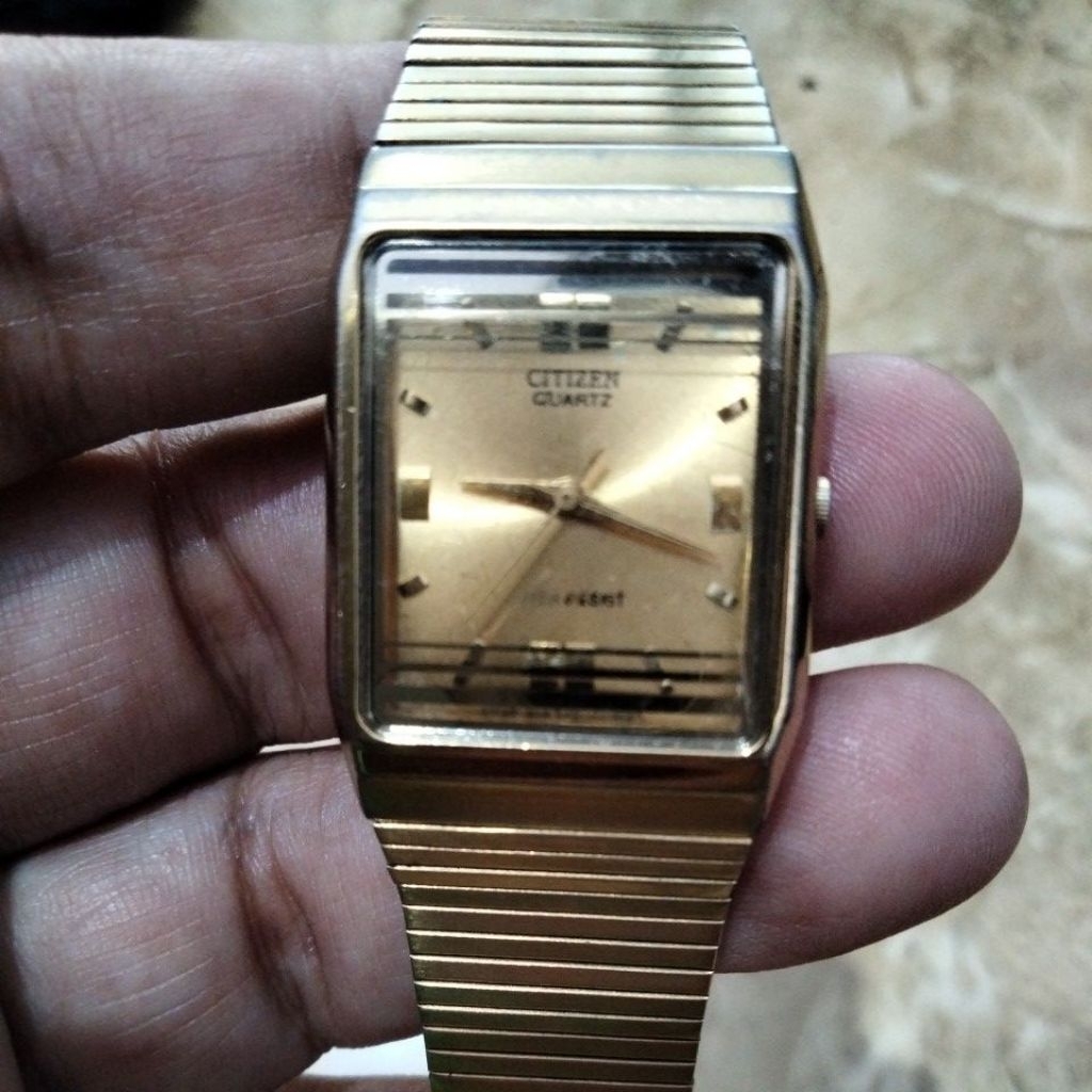 Jam Citizen tank  gold vintage rare