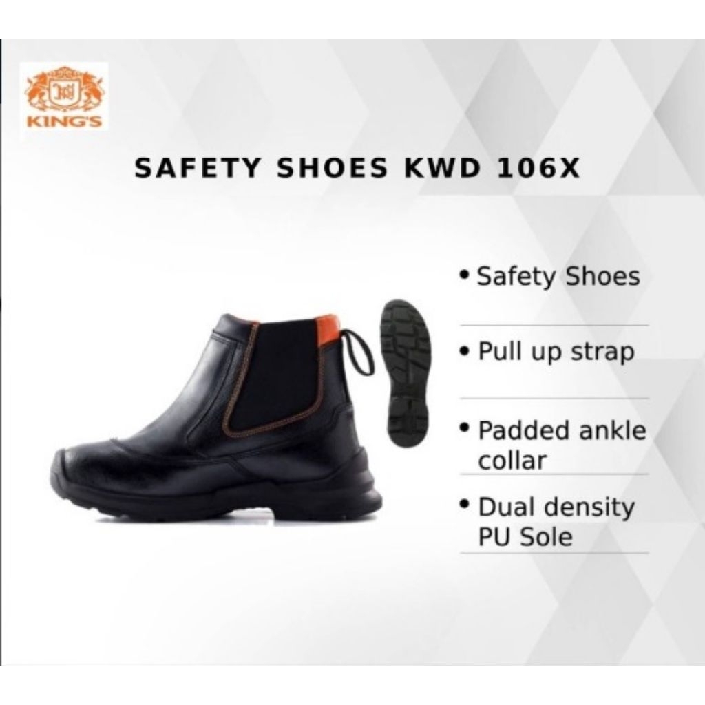 Sepatu Safety Kings - KWD 106X