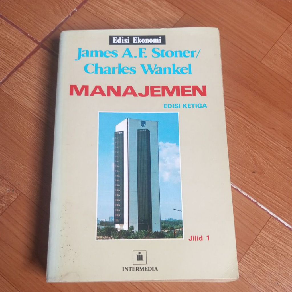 buku MANAJEMEN Edisi ketiga JILID 1 - STONER / WANKEL