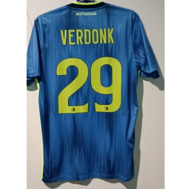 JERSEY FEYENOORD AWAY 2018-19 SIZE M VERDONK