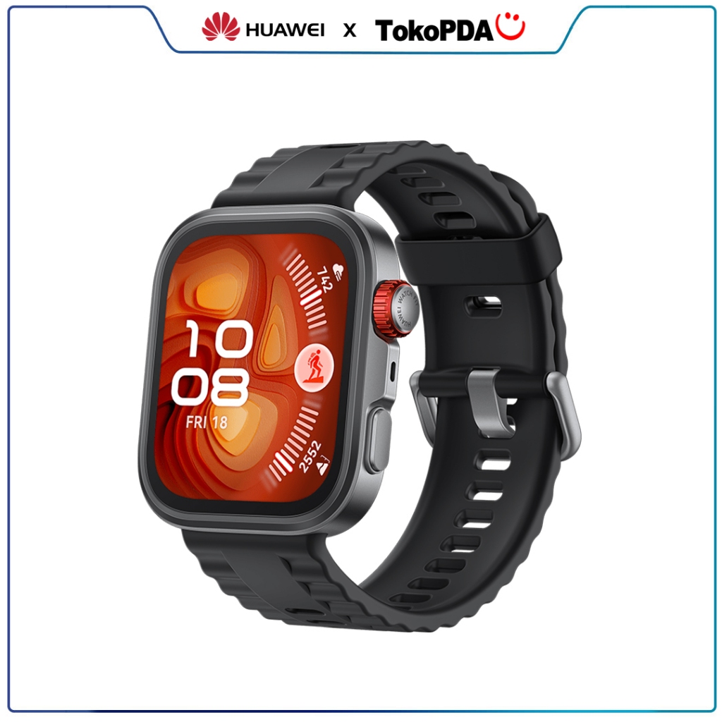 HUAWEI Watch Fit 4 Pro 2025 Smartwatch AMOLED Garansi Resmi Huawei Indonesia – Jam Tangan Digital Ke