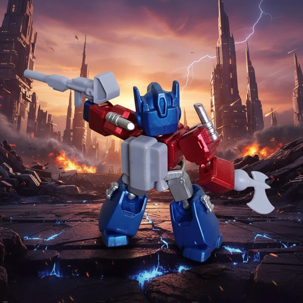 Backpack Transformers Defender G1 Optimus Prime