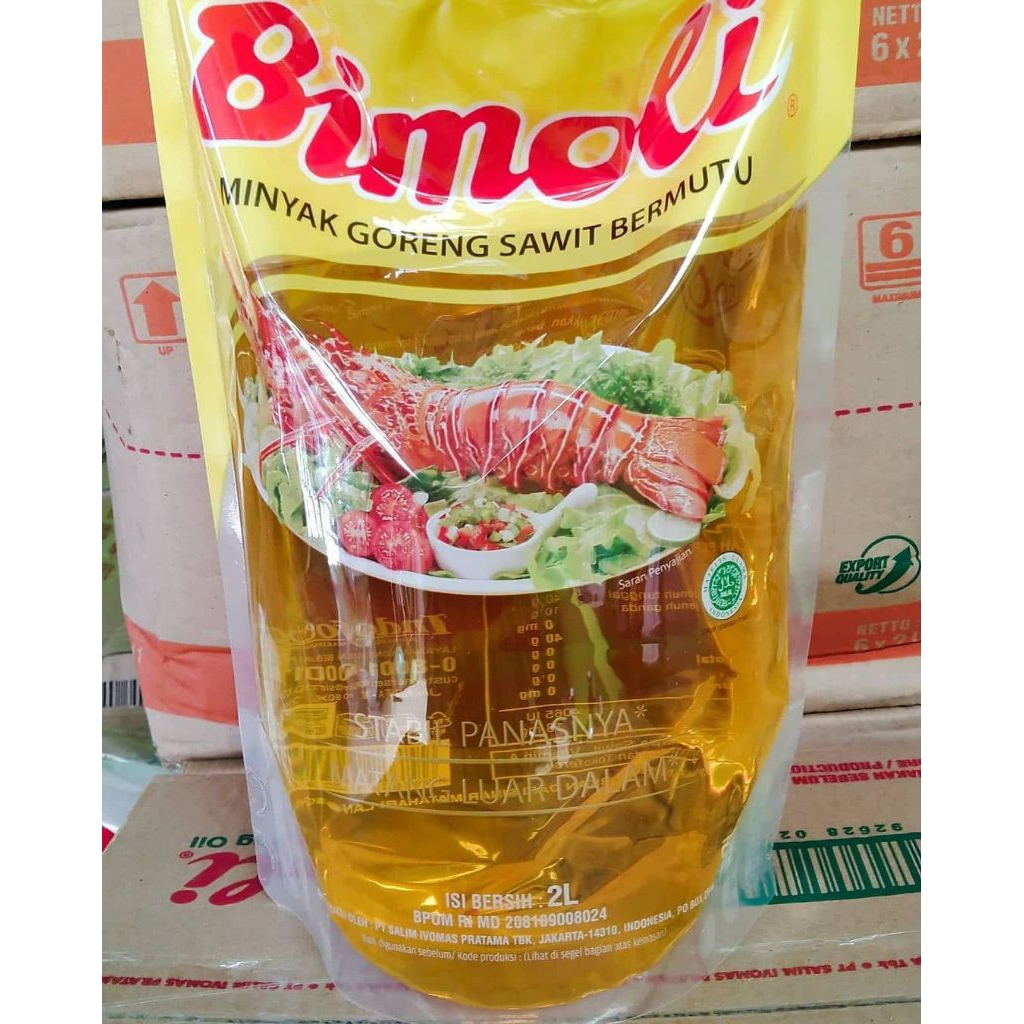SIBRAYA Mart | Minyak Goreng Bimoli 2 Liter | Bimoli Minyak Goreng Pouch 2 Liter