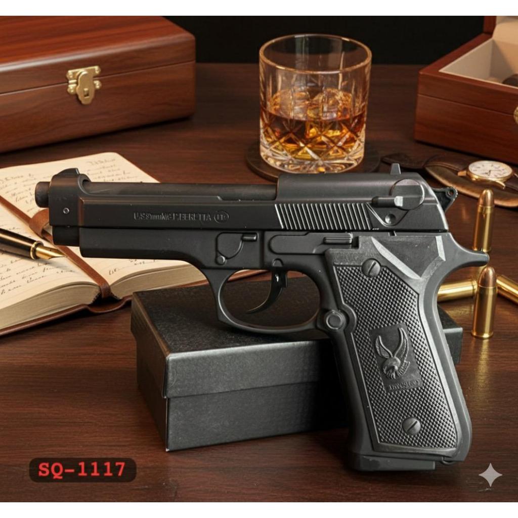 KOREK API PISTOL 1:1 korek api bisa di kokang api gas laser blue SQ-1117BISA COD