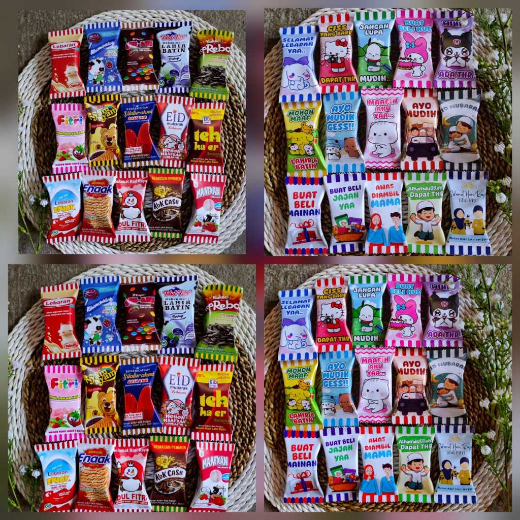 PAKET USAHA // AMPLOP LEBARAN MODEL PERMEN