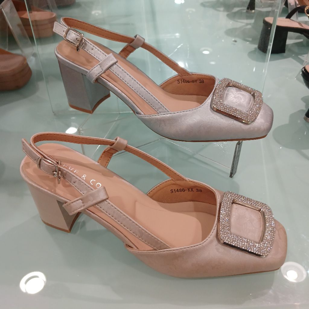 sandal wanita heels 8cm LAVIOLA ori dari matahari