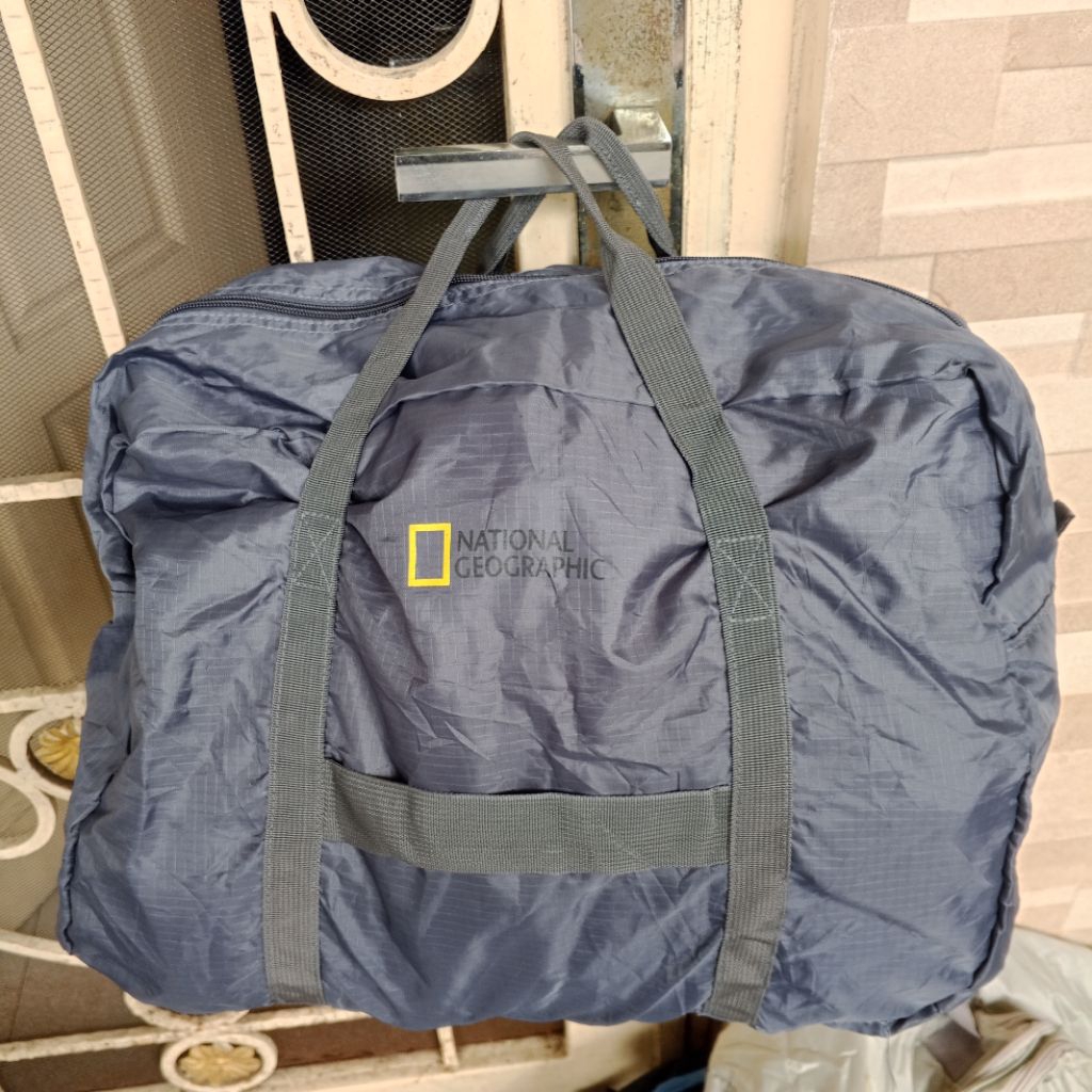 Duffle Bag National Geographic Abu Tua Lipat Original Second
