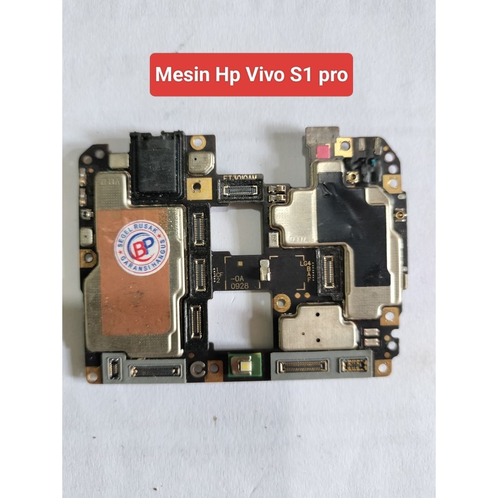 Mesin Vivo S1 Pro . kondisi mesin mati