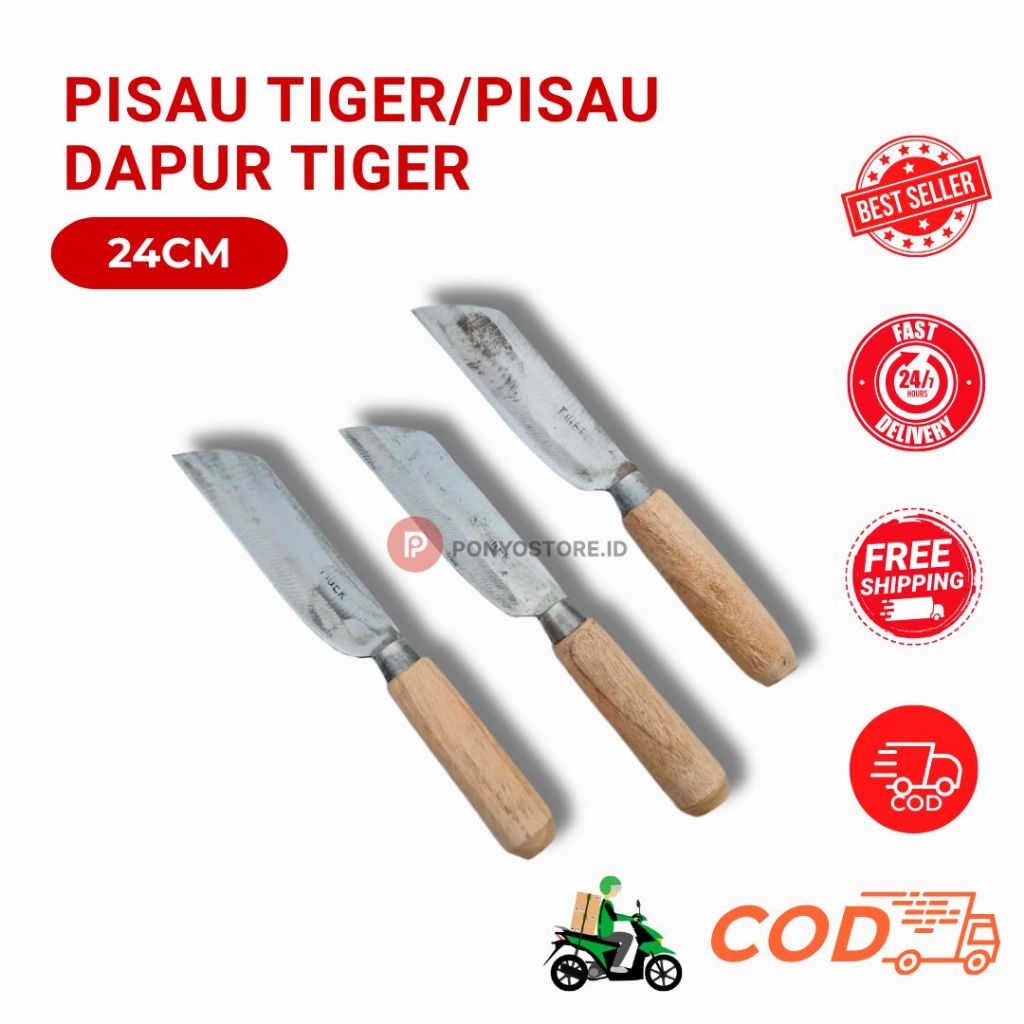 Pisau Dapur / Pisau Dapur Tiger Serbaguna Untuk Masak