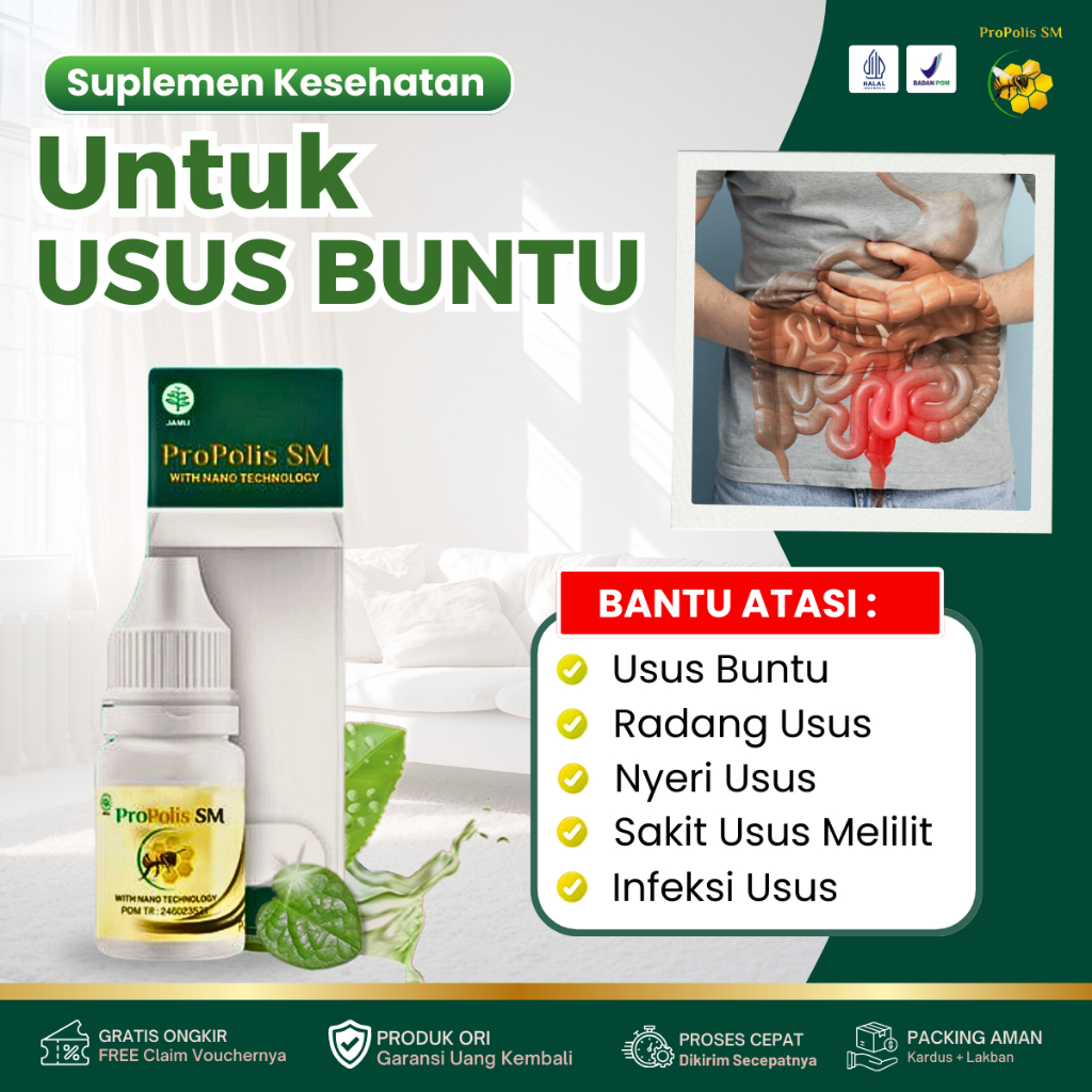 Obat Usus Buntu, Radang Usus, Infeksi Usus, Sakit Usus Melilit, Usus Luka, Kram Usus, Nyeri Usus, Us