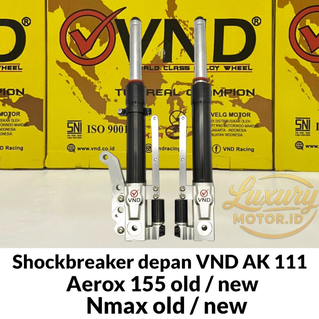 Shockbreaker VND AK 111 shock depan Aerox 155 old new nmax 155 old new shock depan vnd original aero